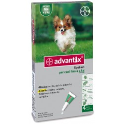 ADVANTIX SPOT ON CANI FINO A 4KG