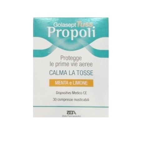 Golasept Tuss PROPOLI 30 CARAMELLE MASTICABILI